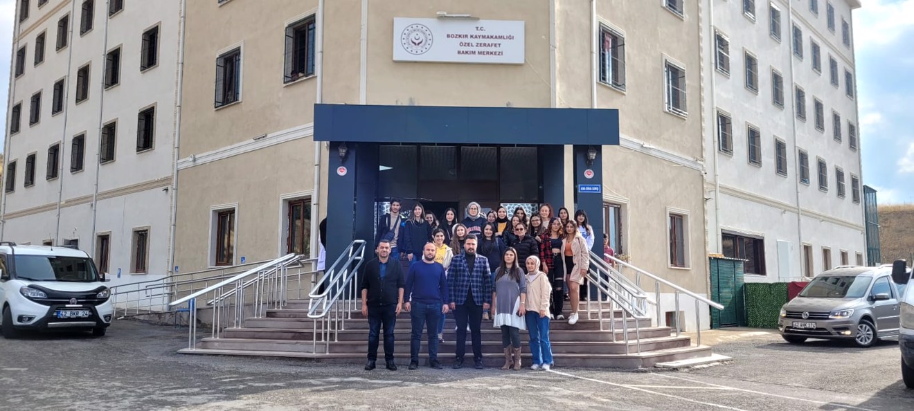 Bozkır MYO'dan Engelli Bakımevine Ziyaret